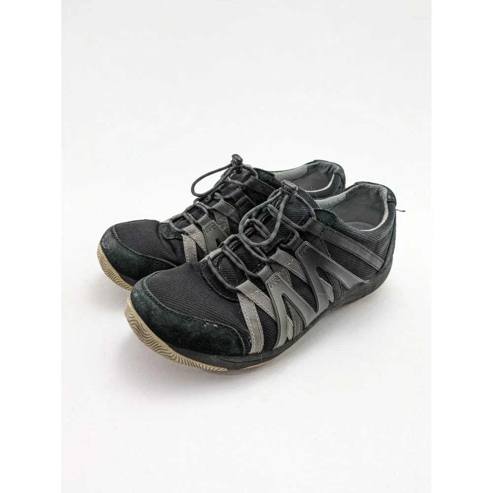 Womens Dansko Henriette Black Leather Casual Shoes 4852109394 Size 39 US 8‎